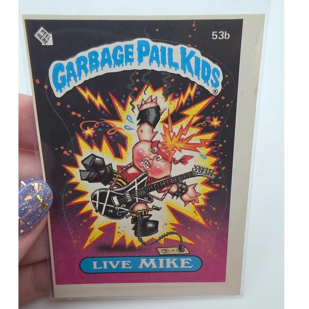 Topps Garbage Pail Kids OS2 Live Mike Pink Good 53b